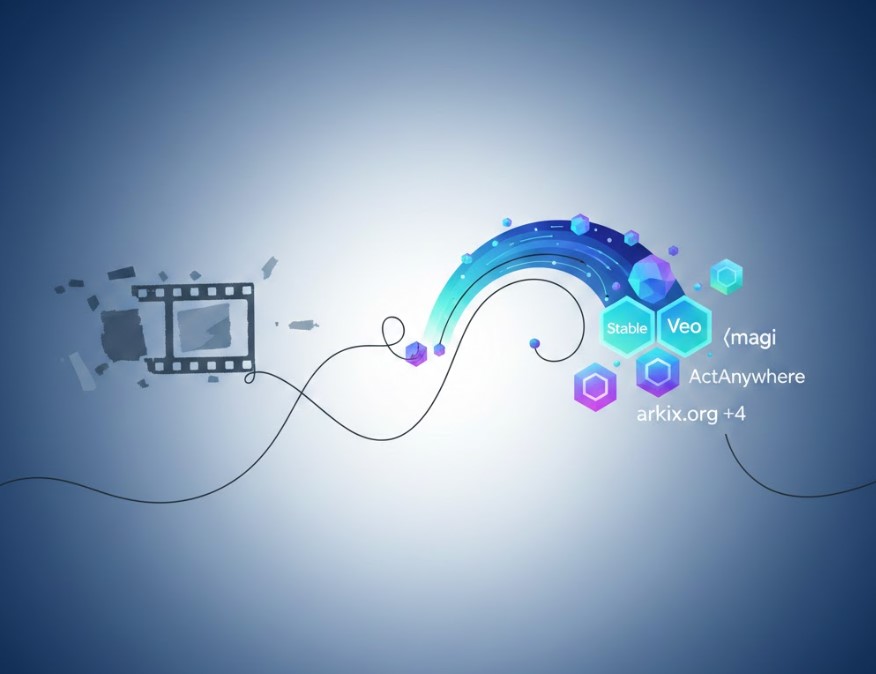 AI-generated video backgrounds demonstrating temporal consistency across frames
